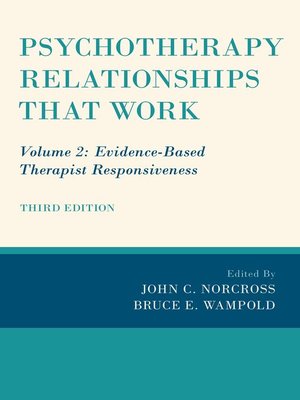 cover image of Psychotherapy Relationships that Work